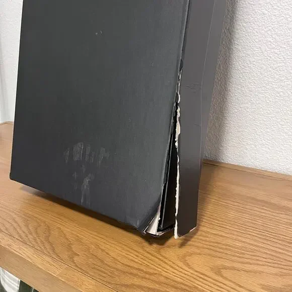 Saint Laurent Tall Knee-High Black Patent Leather Boots 40 - Picture 12 of 13